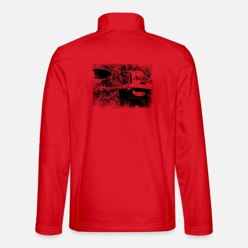 Simson Schwalbe - KR51 - Unisex Softshelljacke - Rot