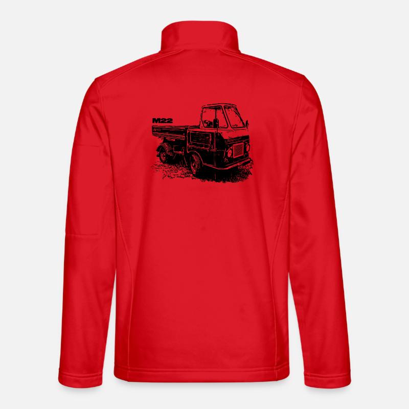 Multicar M22 - Unisex Softshelljacke - Rot