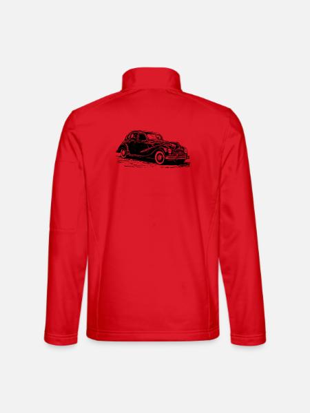 EMW 340/2 break - Veste en tissu softshell Unisexe - rouge
