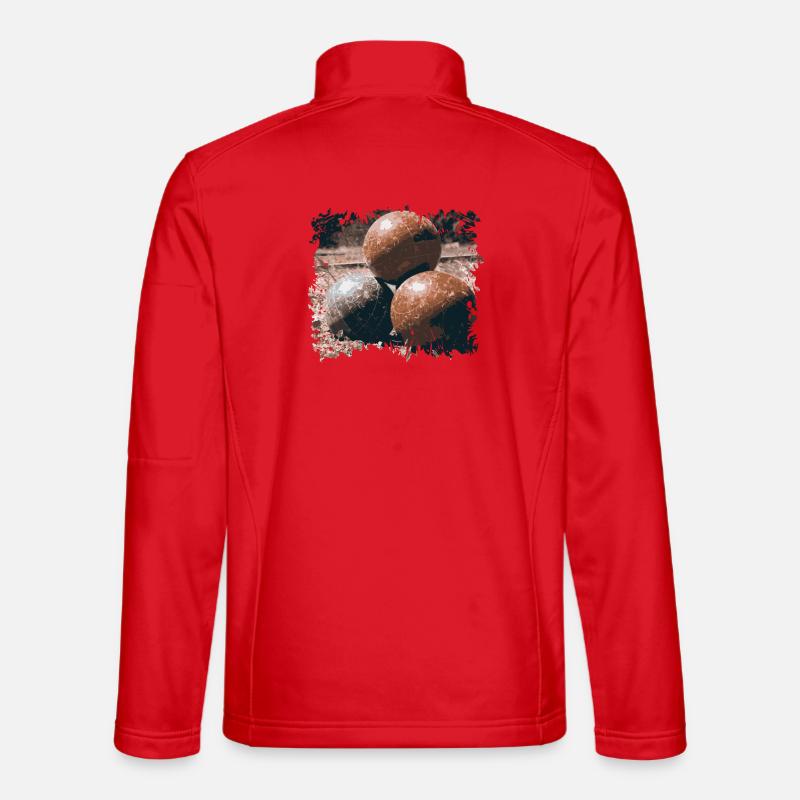 Bosseln 3 Bossel Balls | Boßeln - Unisex Softshell Jacket - red