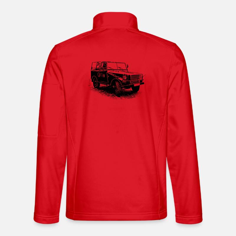 IFA P3 | DDR | NVA - Unisex Softshelljacke - Rot