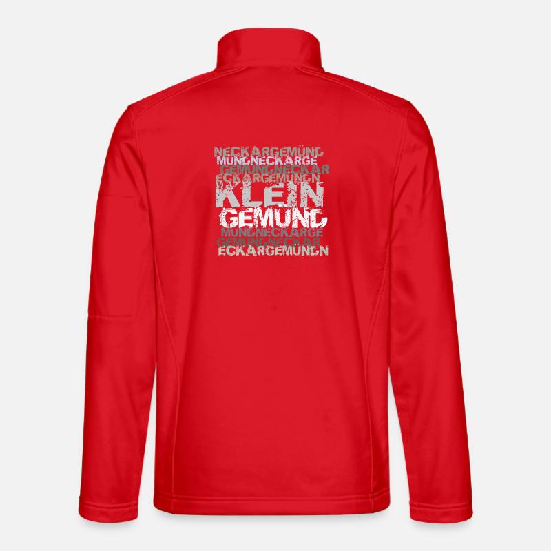 Neckargemünd - Kleingemuend - Unisex Softshelljacke - Rot