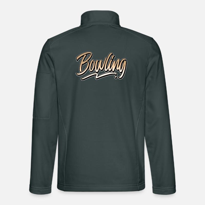 Bowling Unisex Softshell Jacket