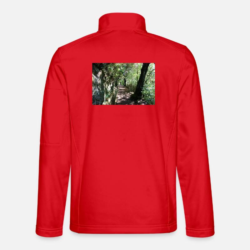 Madeira Portugal Poster - Unisex Softshelljacke - Rot