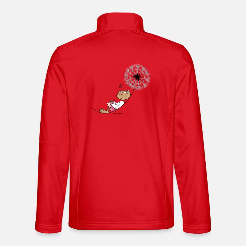 Leichtigkeit - Unisex Softshelljacke - Rot