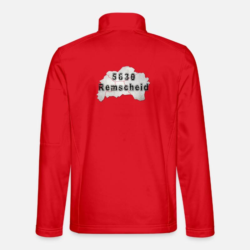 Remscheid 5630 Postkartenstil Unisex Softshelljacke