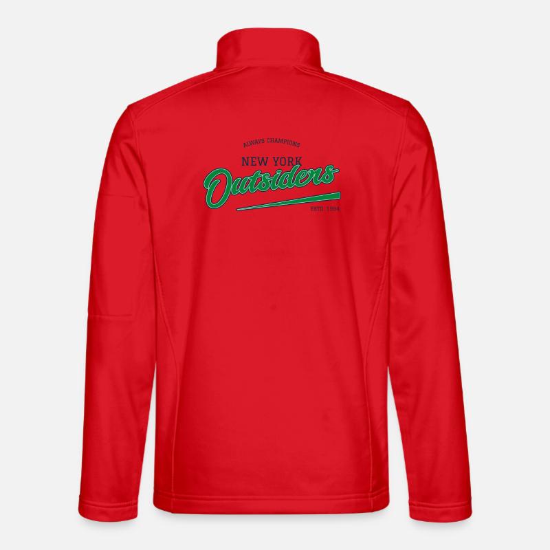 New York Outsiders Vintage Script Unisex Softshelljacke