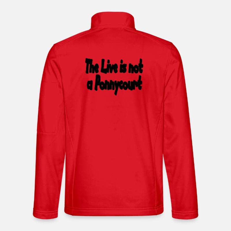 Ponnyhof - Unisex Softshelljacke - Rot