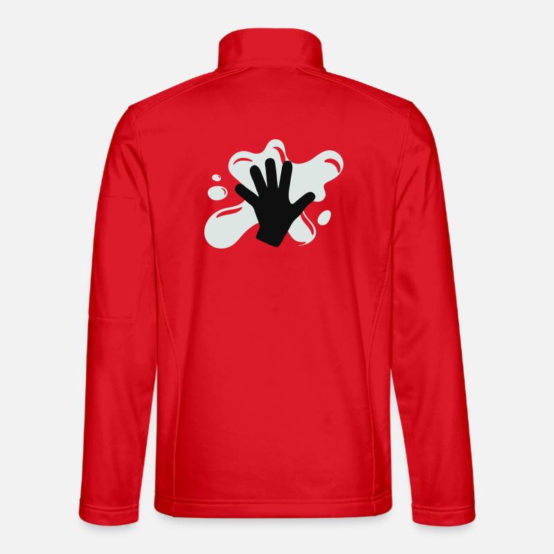 Climate Glue Action - Unisex Softshell Jacket - red