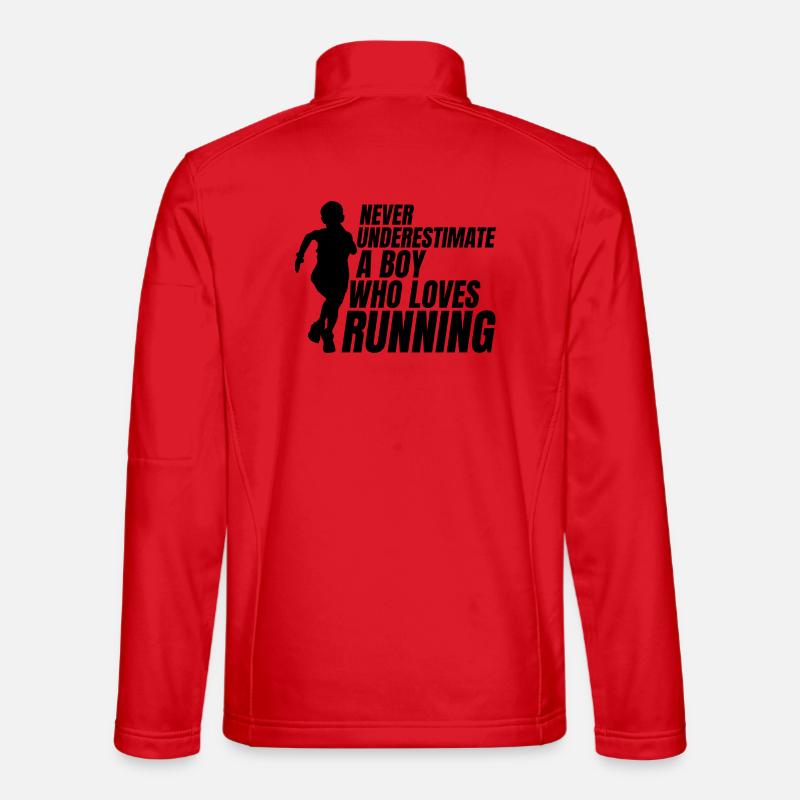 Garçon de course Veste en tissu softshell Unisexe