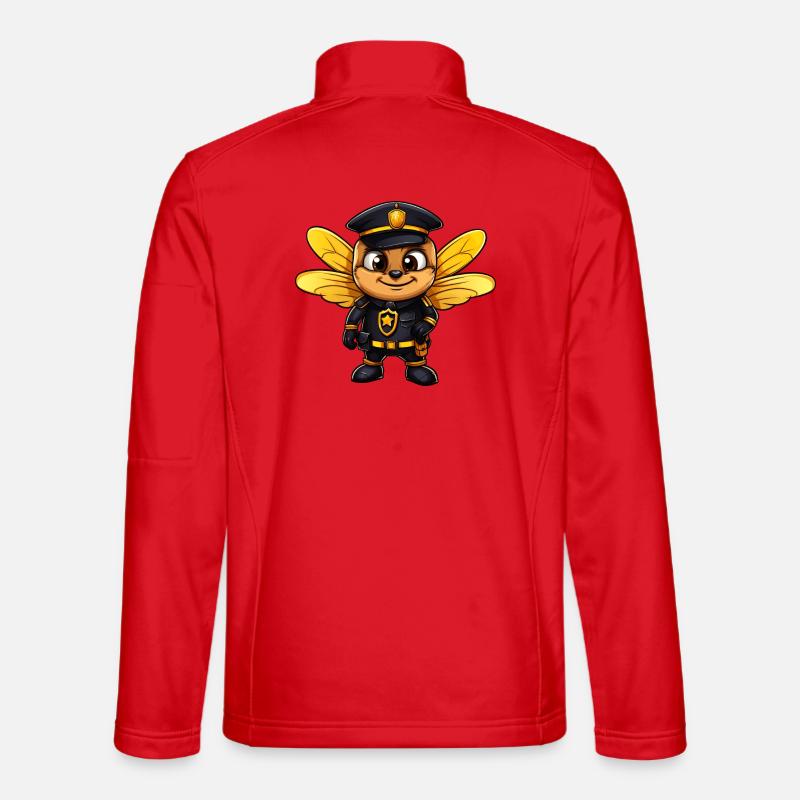 Polizei Biene Unisex Softshelljacke