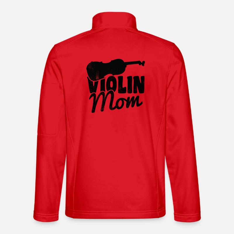 Violinistin Mutter Unisex Softshelljacke