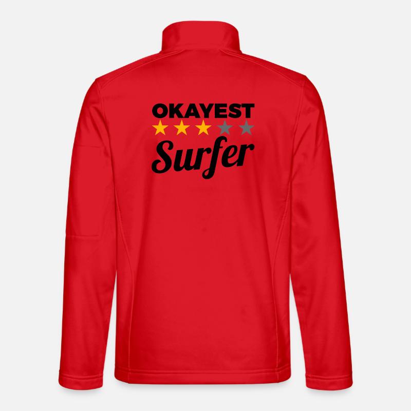 Average surfer Unisex Softshell Jacket