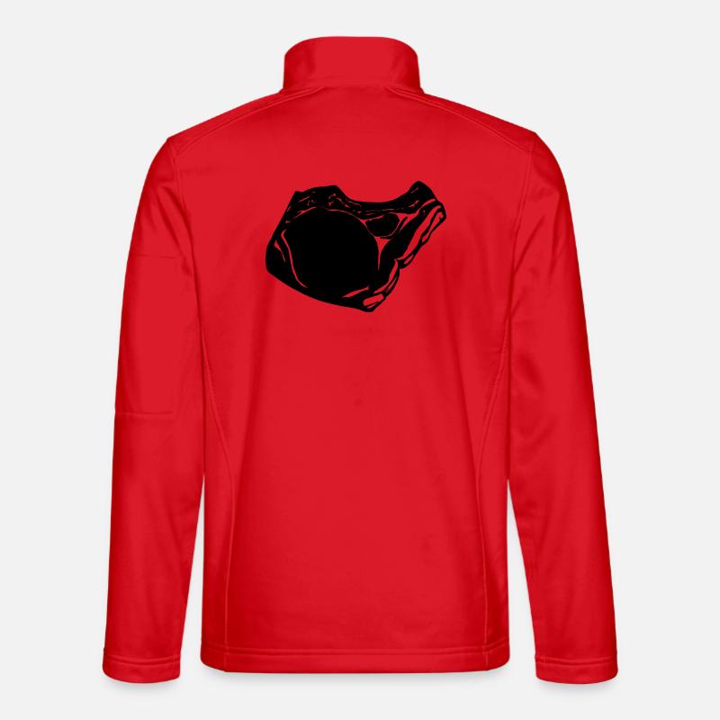 Steak - Unisex Softshell Jacket - red