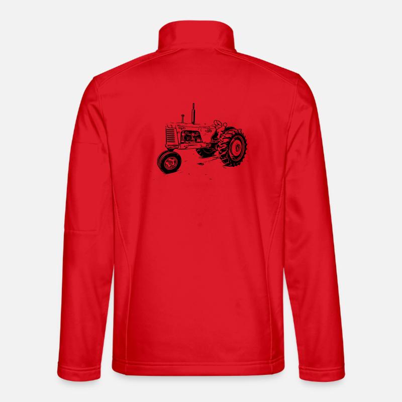 Oliver 88 Tractor - Unisex Softshell Jacket - red