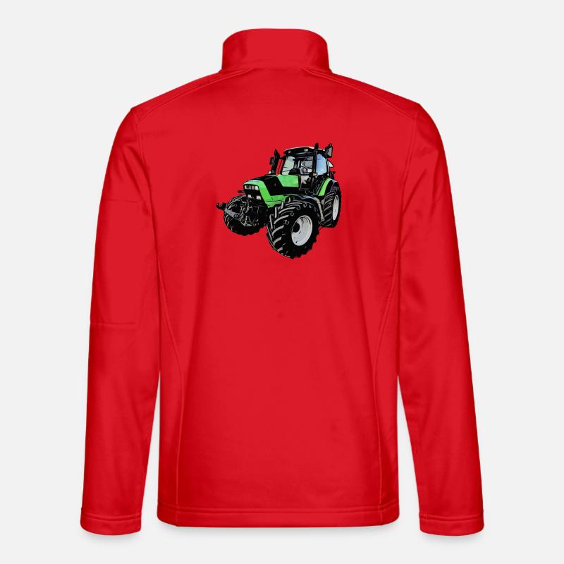 Agrotron M600 - Unisex Softshelljacke - Rot
