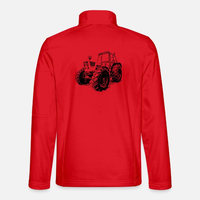Deutz Traktor - Unisex Softshelljacke - Rot