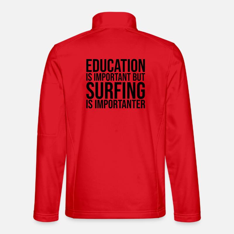 Surfing Unisex Softshell Jacket