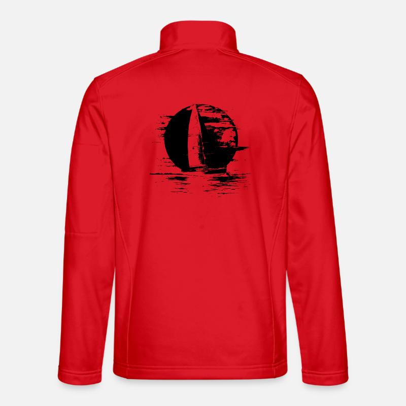 Sailboat Unisex Softshell Jacket