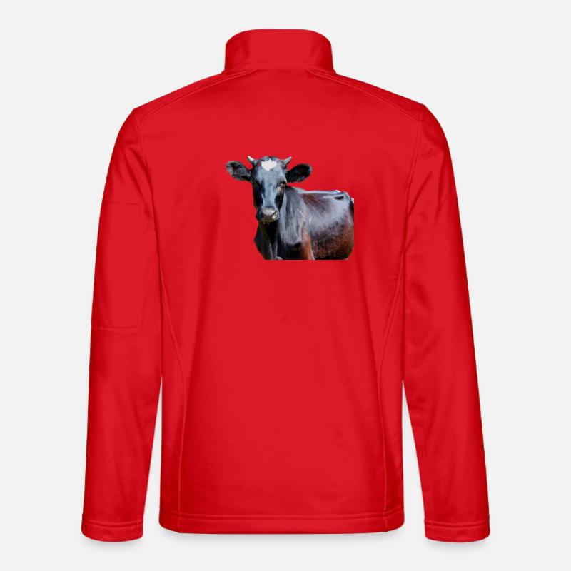 Vache Veste en tissu softshell Unisexe