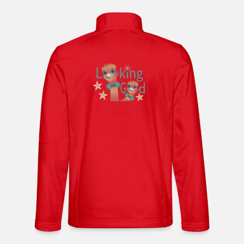 Sieht gut aus Unisex Softshelljacke