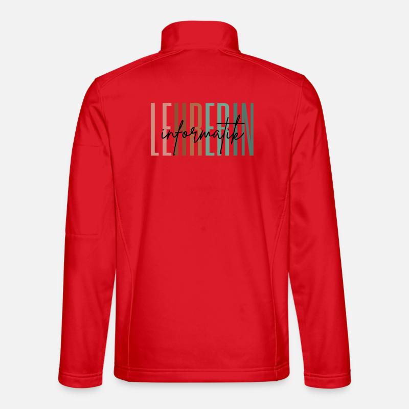 Lehrerin Informatik Informatiklehrerin Geschenk Unisex Softshelljacke