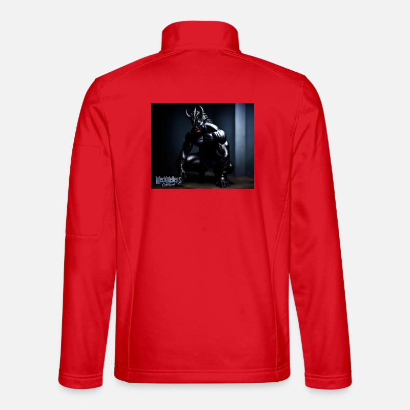 Darkness devil side Unisex Softshelljacke