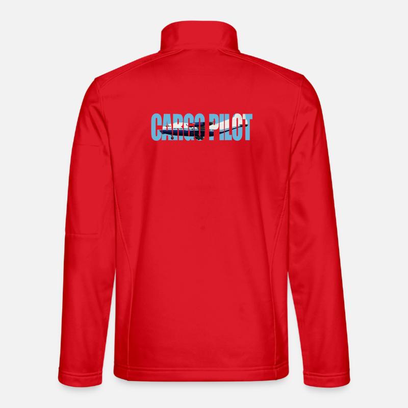 Cargo pilot An-12 - Unisex Softshelljacke - Rot