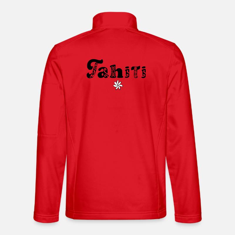Tahiti - Unisex Softshell Jacket - red