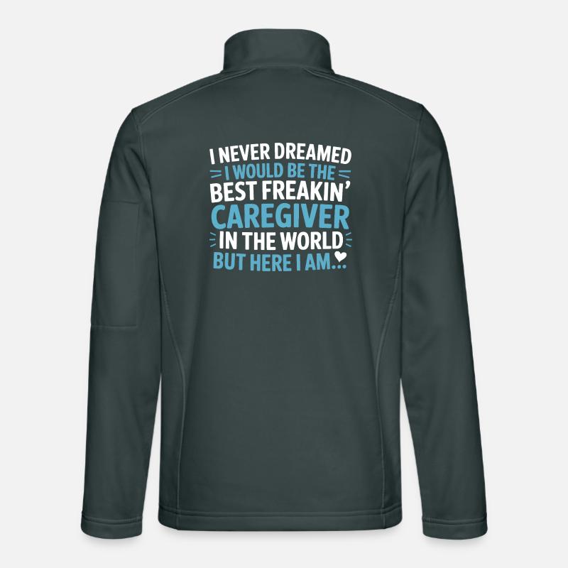 Best Nurse in the World Design Unisex Softshell Jacket