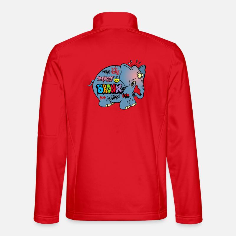 Tagged Elephant Unisex Softshell Jacket
