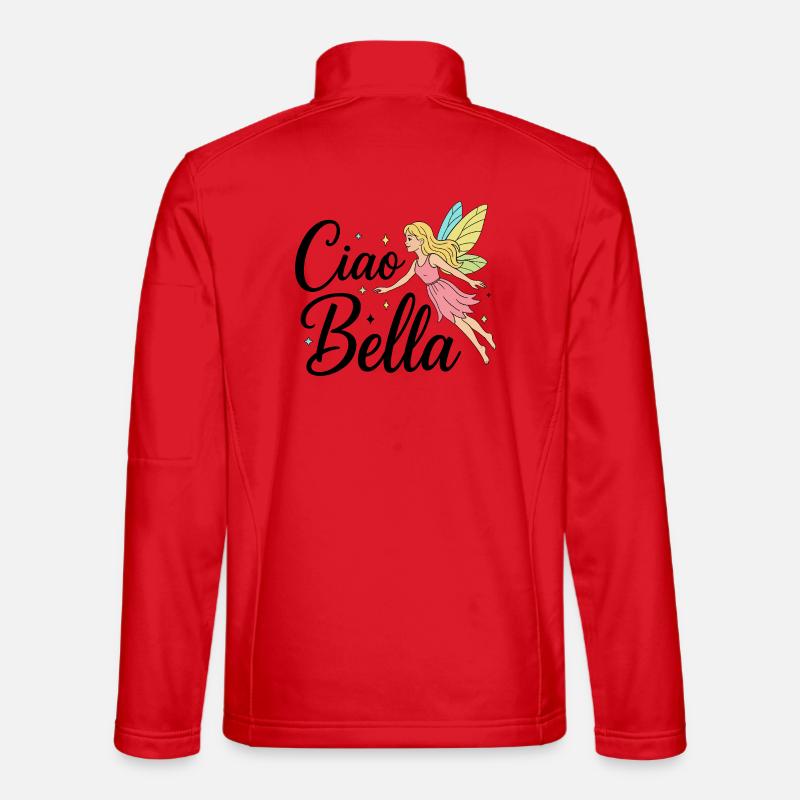 Ciao Bella - Unisex Softshelljacke - Rot