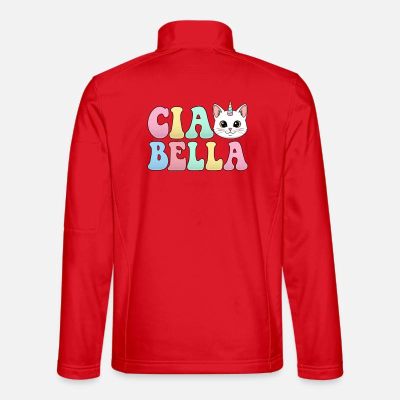Ciao Bella - Unisex Softshelljacke - Rot