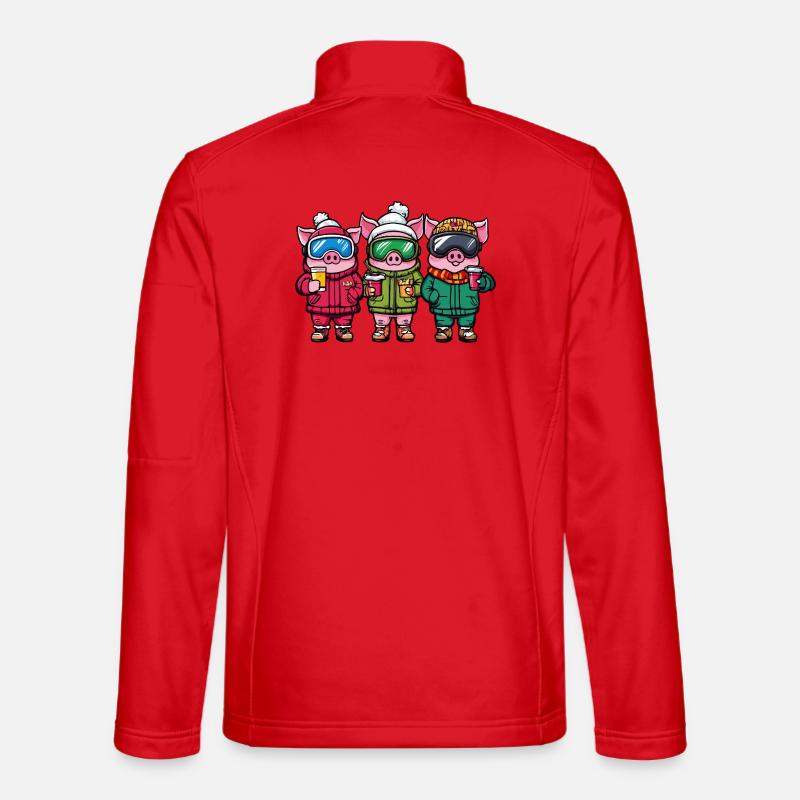 Ski Team Ferkel Unisex Softshelljacke