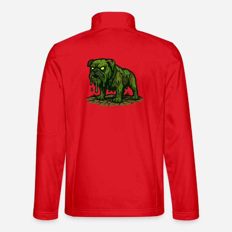 Sludge Mutant Mutt - Unisex Softshell Jacket - red