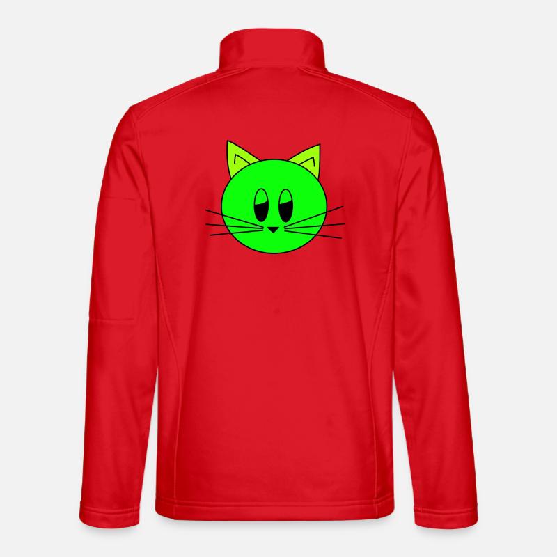 Cat's Head - Unisex Softshell Jacket - red