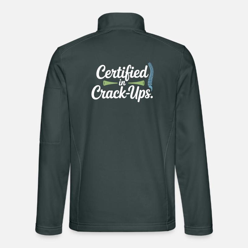 Licensed DC Clinical Vertebral Integrity  Unisex Softshell Jacket