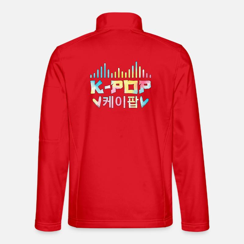 K Pop Korean 케이팝 Unisex Softshell Jacket