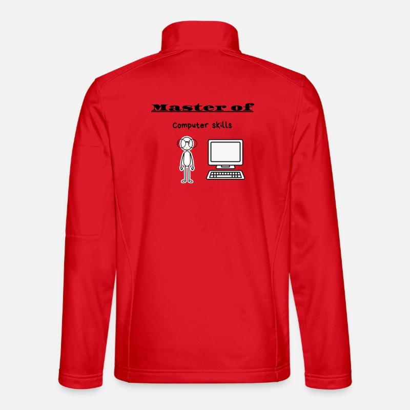 Master of Computer skills Unisex Softshell Jacket