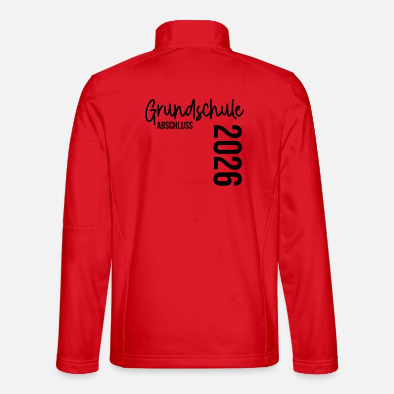 Abschluss Grundschule 2026 - Unisex Softshelljacke - Rot