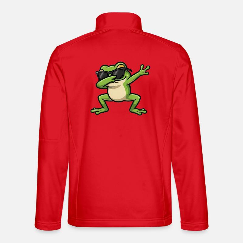 Dabbing Frog Unisex Softshell Jacket
