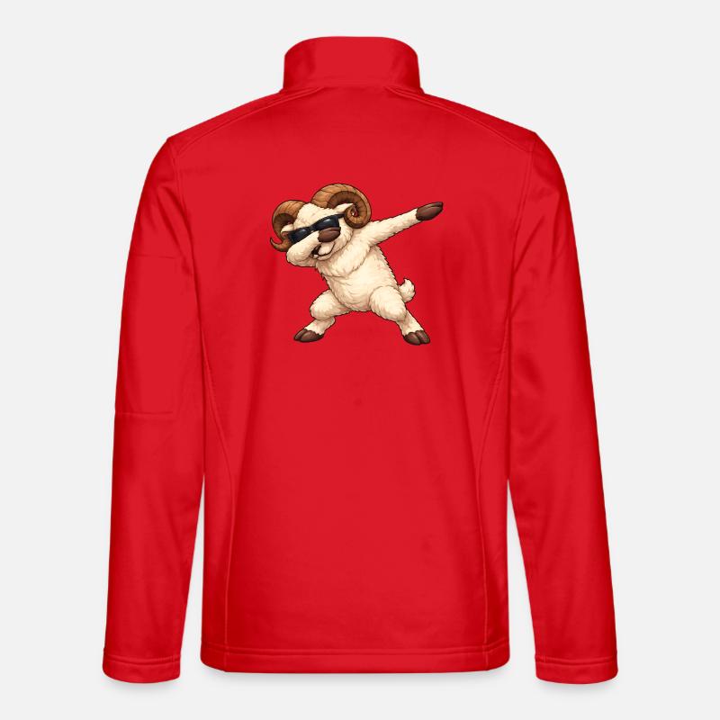 Dabbing Aries Unisex Softshell Jacket