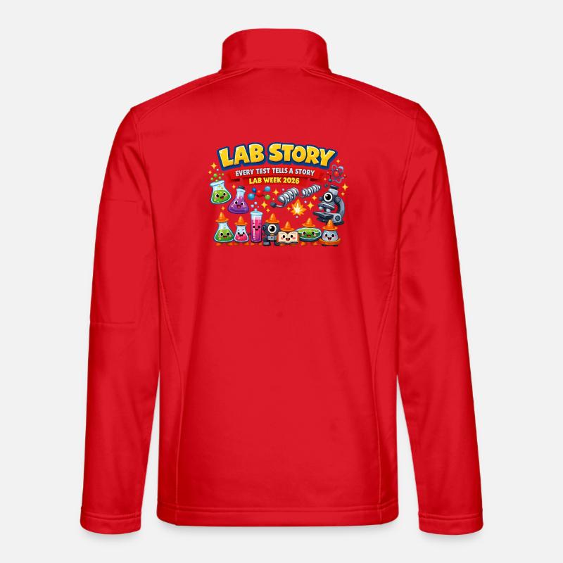 Lab Story Lab Week 2026 - Unisex Softshell Jacket - red