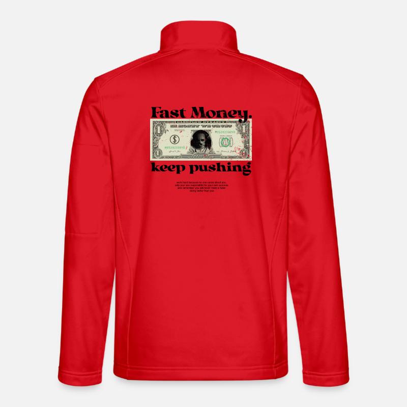 Fast Money - Unisex Softshell Jacket - red