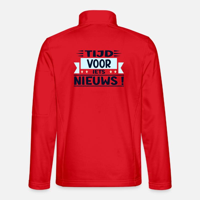 Neuanfang - Unisex Softshelljacke - Rot