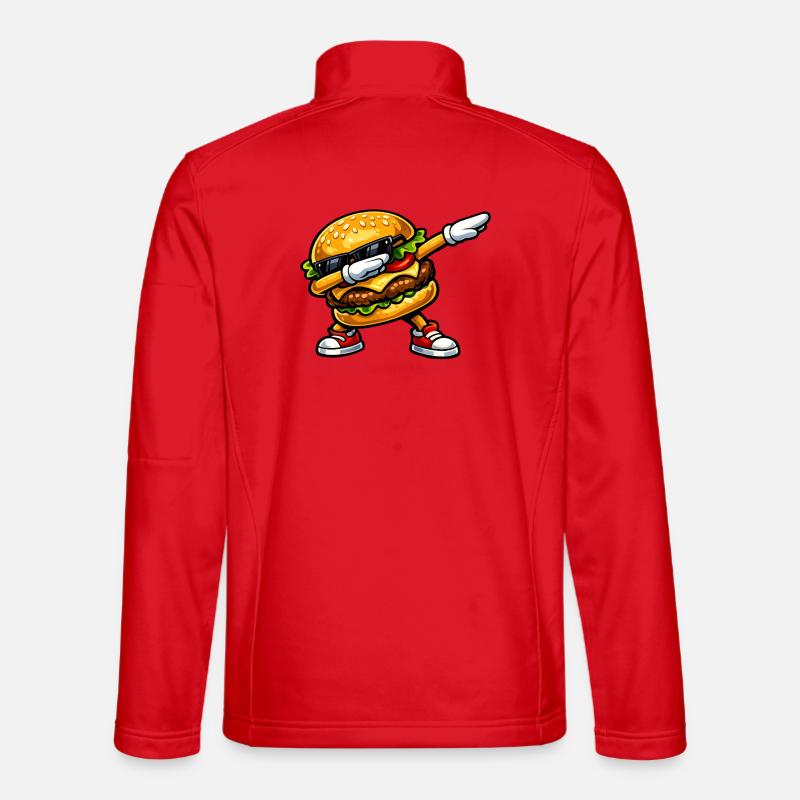 Dab Hamburger Veste en tissu softshell Unisexe