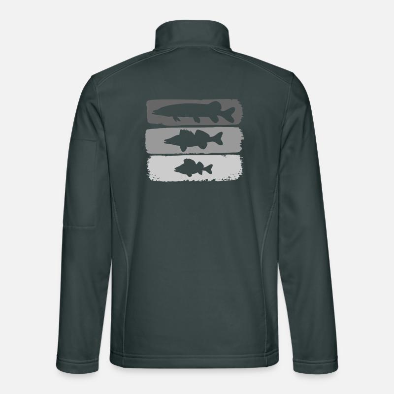 Pike Zander Perch Unisex Softshell Jacket