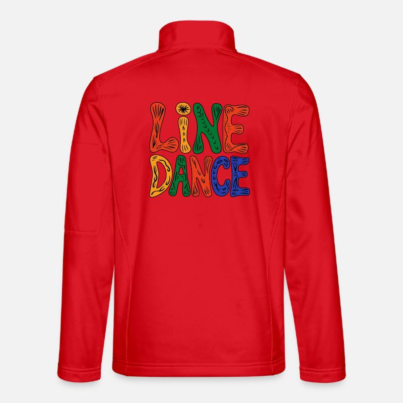 Line Dance Vibes Unisex Softshell Jacket
