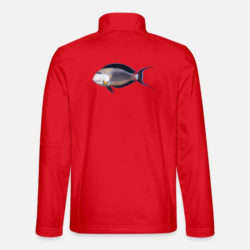 Fisch Unisex Softshelljacke