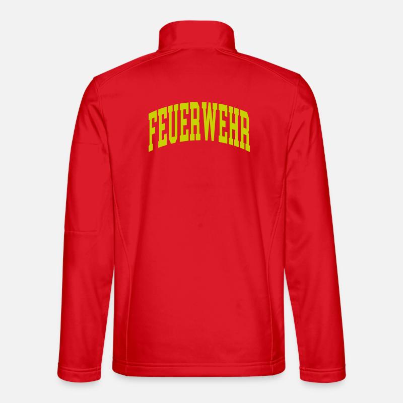 Fire brigade - Unisex Softshell Jacket - red